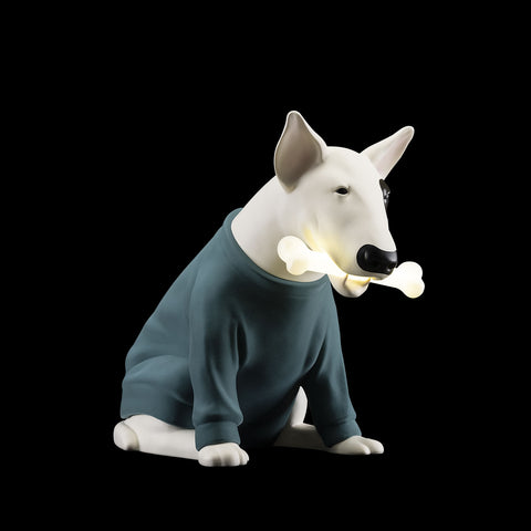 SPUDS MACKENZIE Bull Terrier Lamp