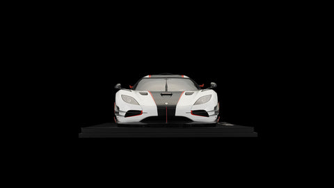 The Koenigsegg One:1 1:8 Scale Model (White)