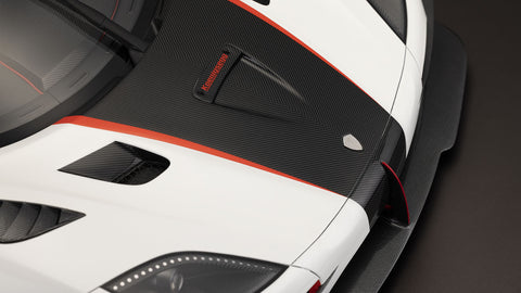 The Koenigsegg One:1 1:8 Scale Model (White)