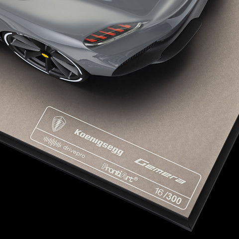 The Koenigsegg Gemera Scale Model