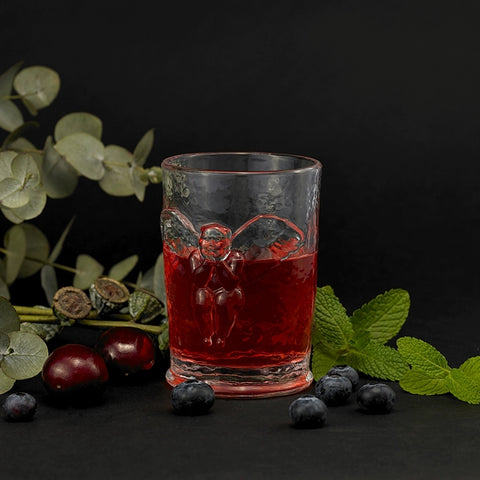 XIQI Angel Fruit Juice Glass