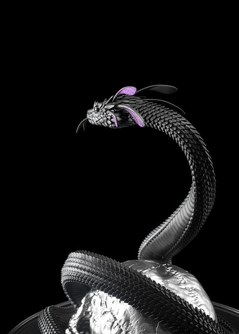 Viper Snake Sculpture