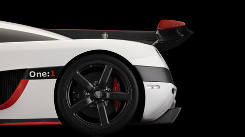 The Koenigsegg One:1 1:8 Scale Model (White)