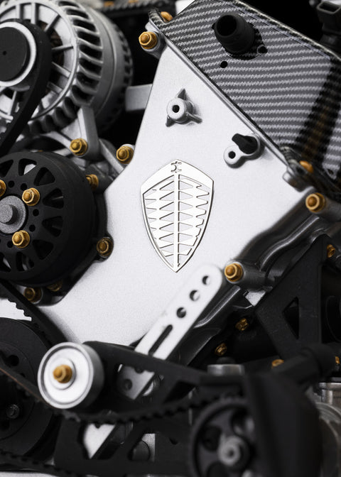 The Koenigsegg One:1 Engine 1:6 Scale Model