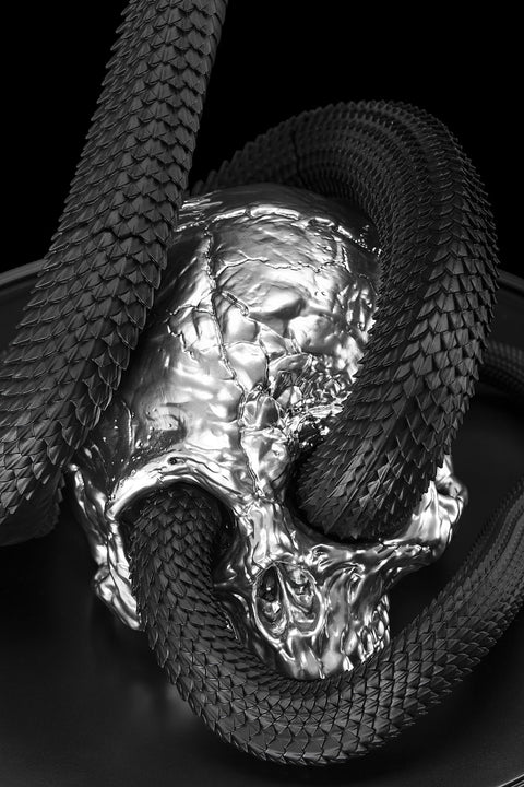 Viper Snake Sculpture