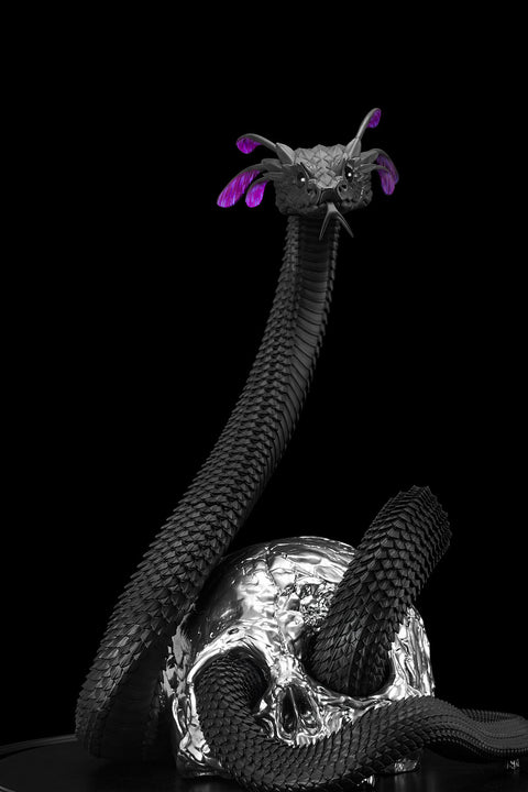 Viper Snake Sculpture
