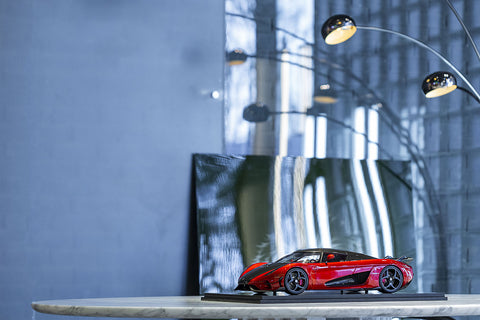 The Koenigsegg Regera Scale Model