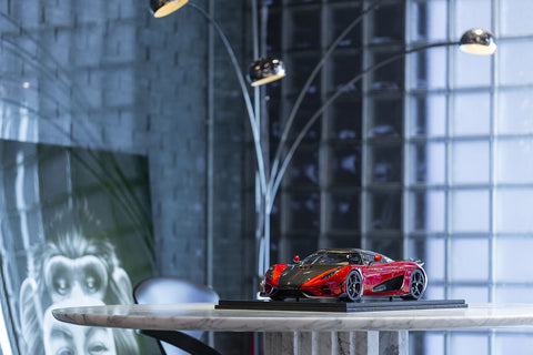 The Koenigsegg Regera Scale Model