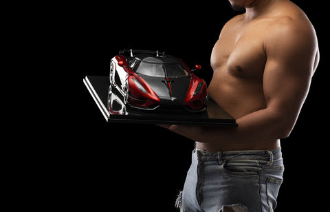 The Koenigsegg Regera Scale Model